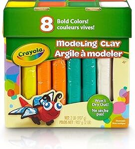 Crayola Modeling Clay in Bold Colors, 2lbs, Gift for Kids, Ages 4 & Up